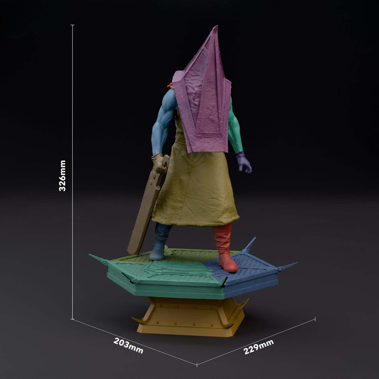 2912 Pyramid Head - Silent Hill - STL 3D Print Files