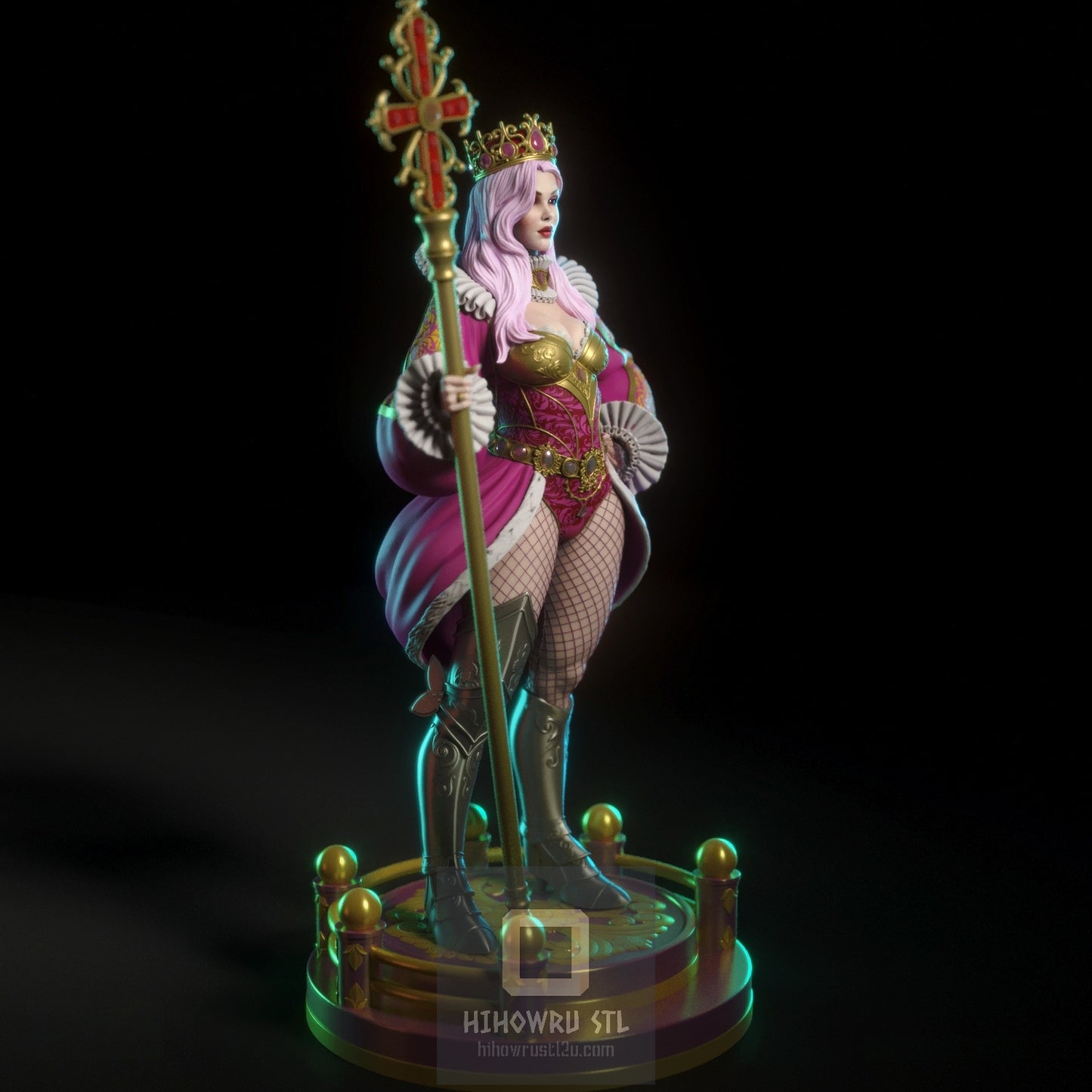 4884 Queen Vanessa NSFW - STL 3D Print Files