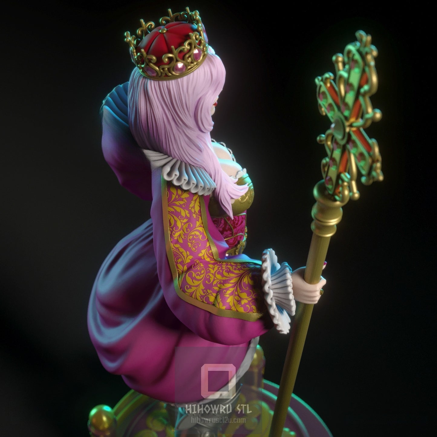 4884 Queen Vanessa NSFW - STL 3D Print Files