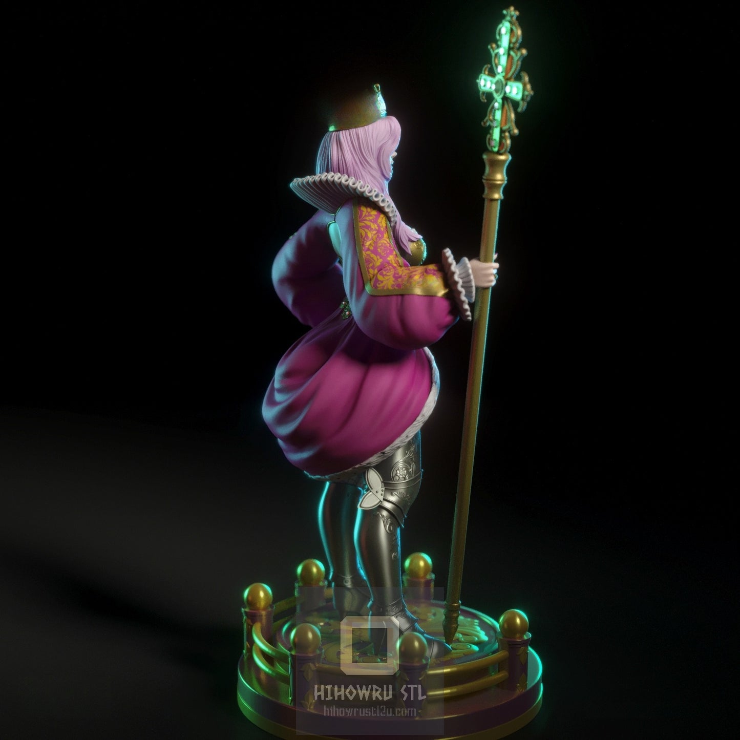 4884 Queen Vanessa NSFW - STL 3D Print Files