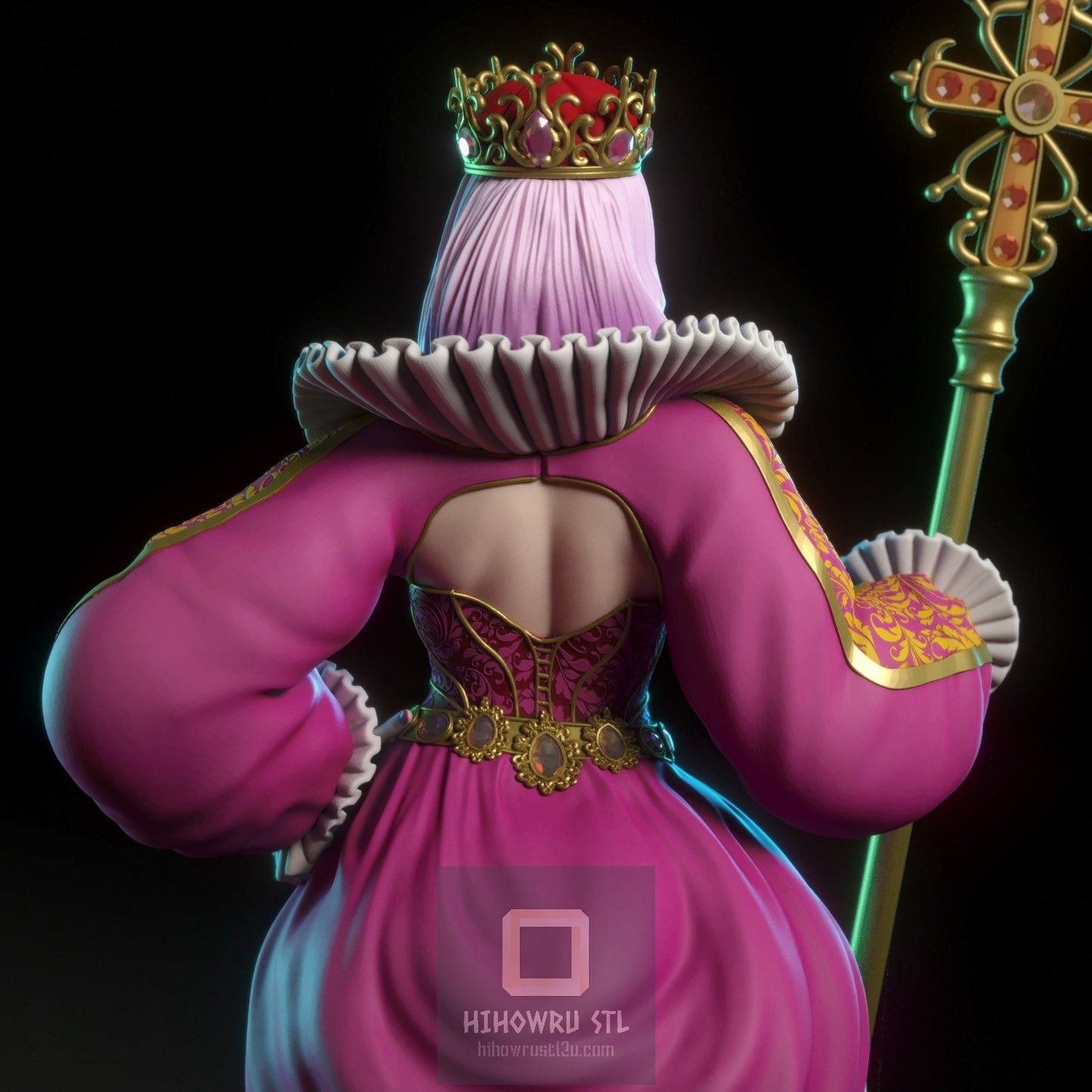 4884 Queen Vanessa NSFW - STL 3D Print Files