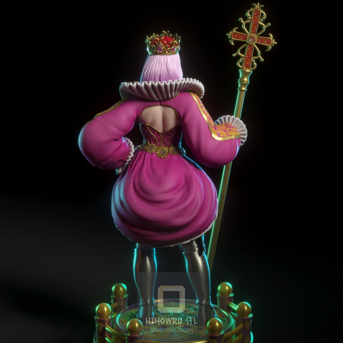 4884 Queen Vanessa NSFW - STL 3D Print Files