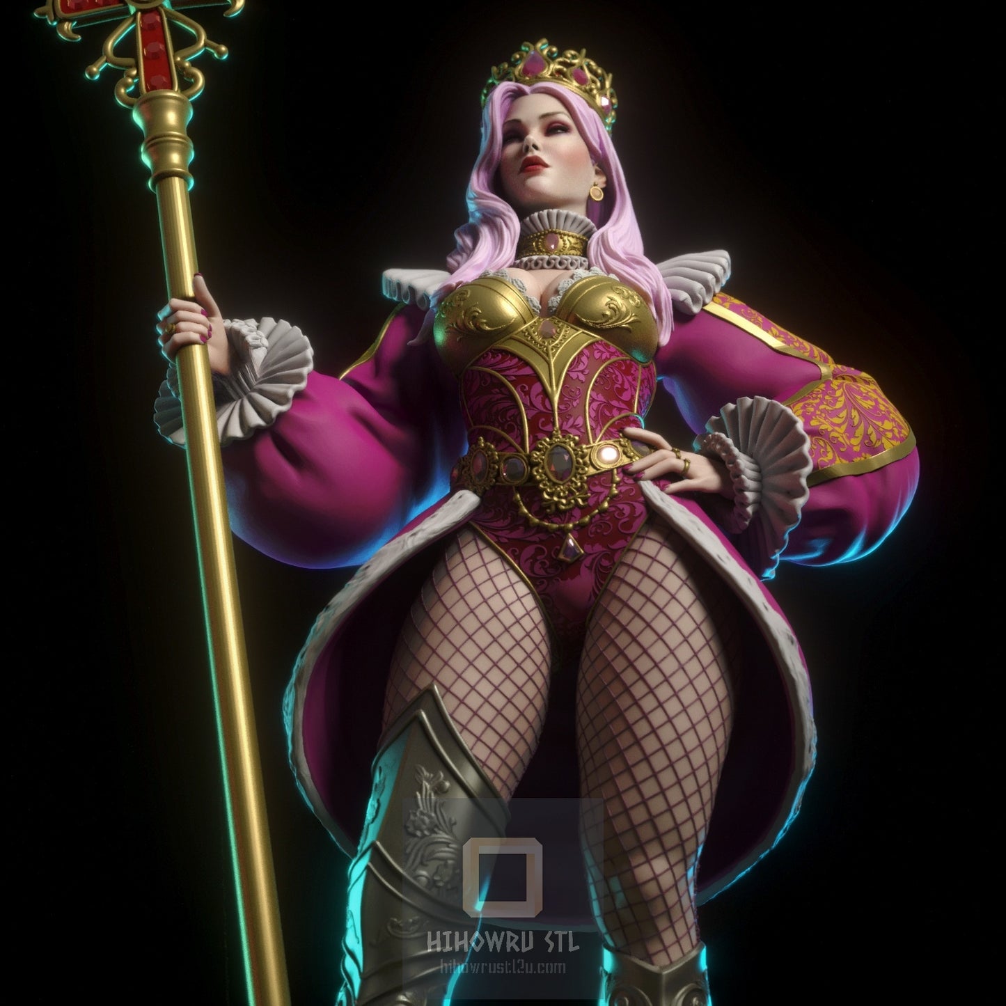 4884 Queen Vanessa NSFW - STL 3D Print Files