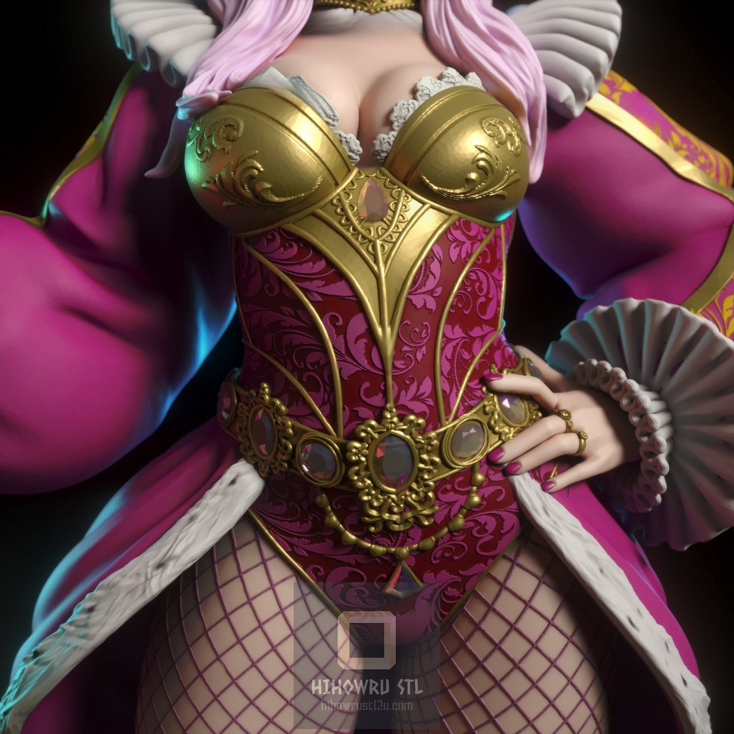 4884 Queen Vanessa NSFW - STL 3D Print Files