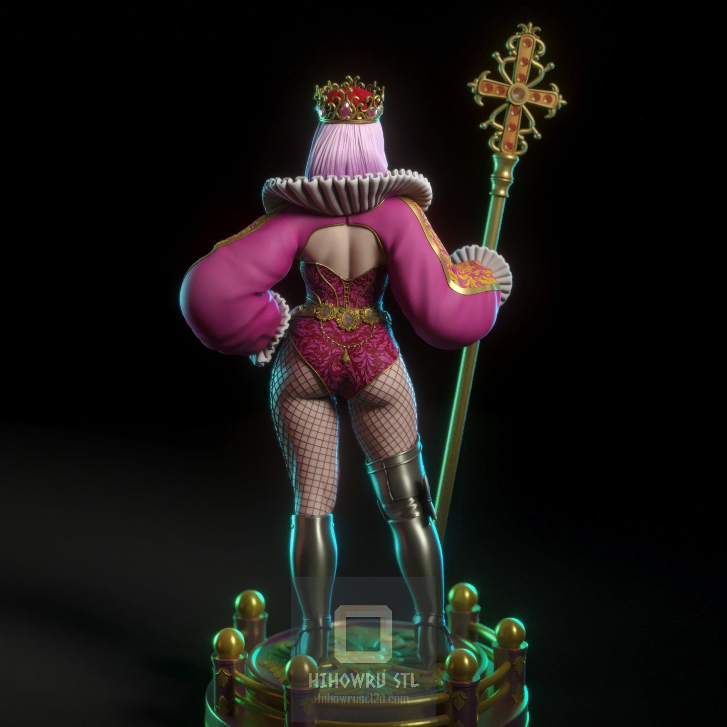 4884 Queen Vanessa NSFW - STL 3D Print Files