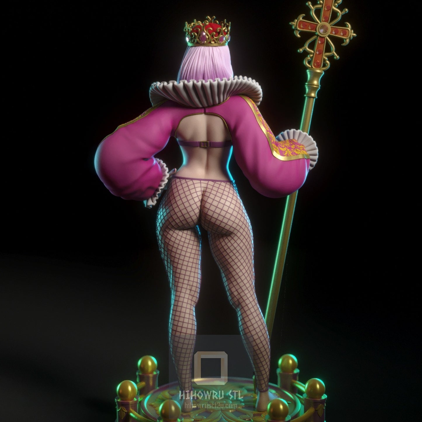 4884 Queen Vanessa NSFW - STL 3D Print Files
