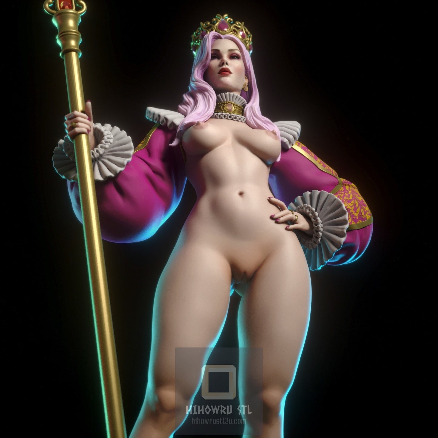 4884 Queen Vanessa NSFW - STL 3D Print Files