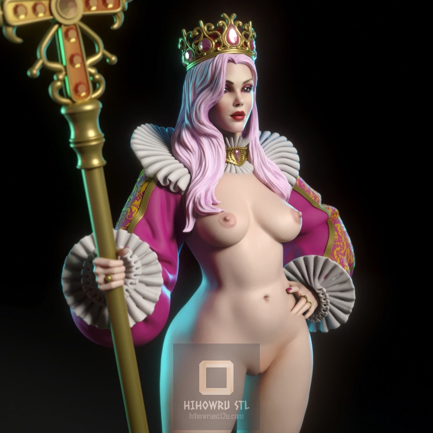 4884 Queen Vanessa NSFW - STL 3D Print Files