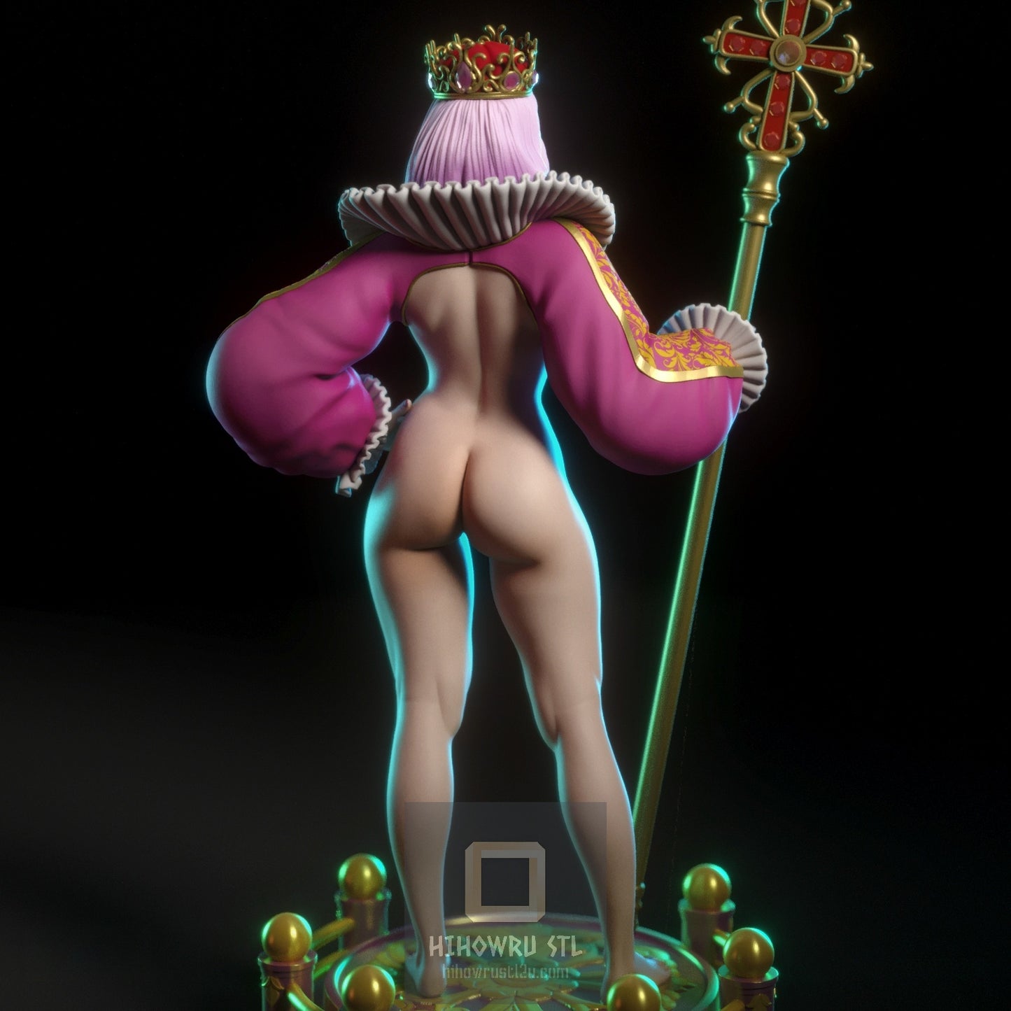 4884 Queen Vanessa NSFW - STL 3D Print Files