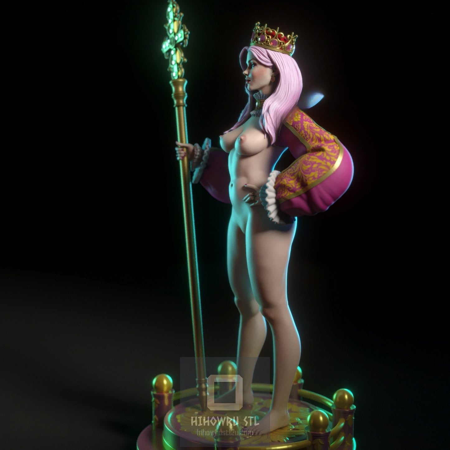 4884 Queen Vanessa NSFW - STL 3D Print Files