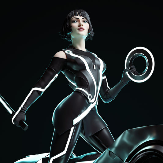 4242 Quorra - Tron - STL 3D Print Files