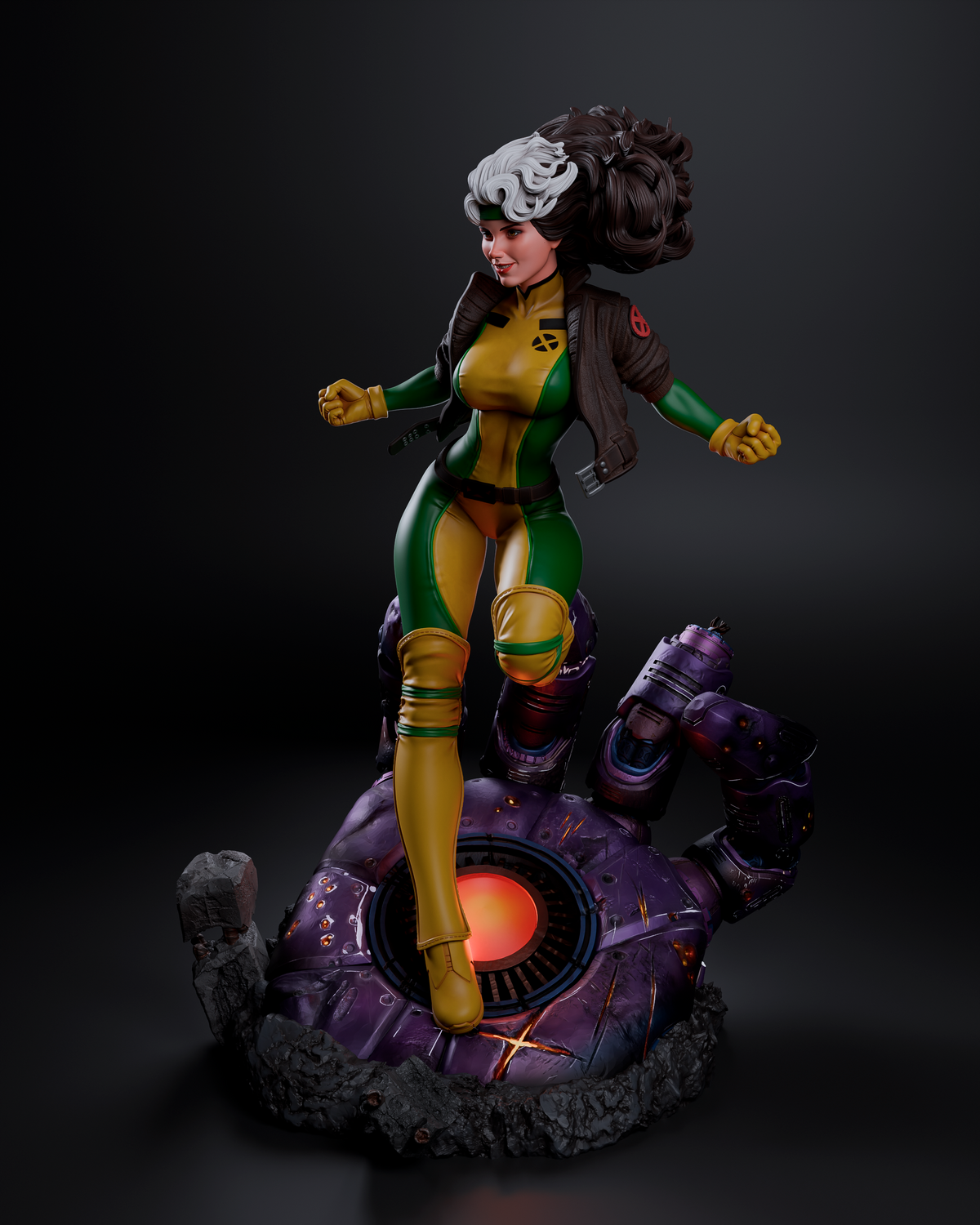 Marvel Rouge 3d Model 4135 Rogue - X-Men - STL 3D Print Files – My Stl