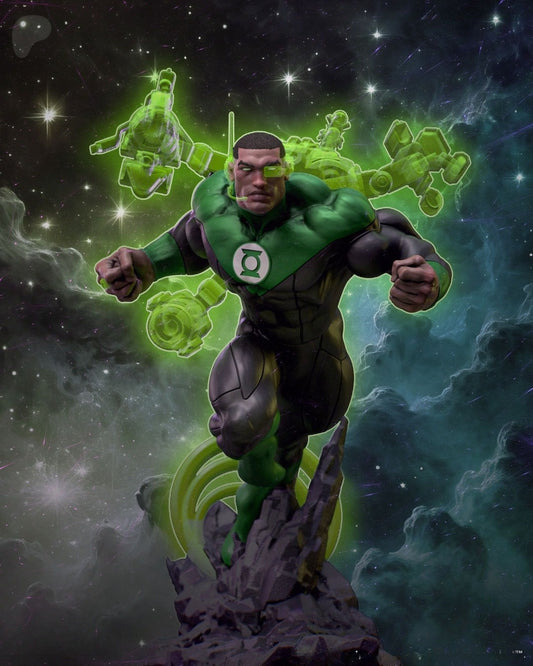 3055 Green Lantern - DC Comics - STL 3D Print Files