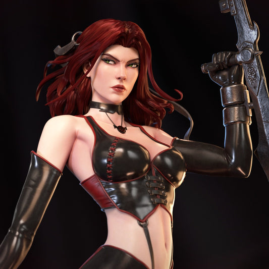 4183 Rayne NSFW - BloodRayne - STL 3D Print Files