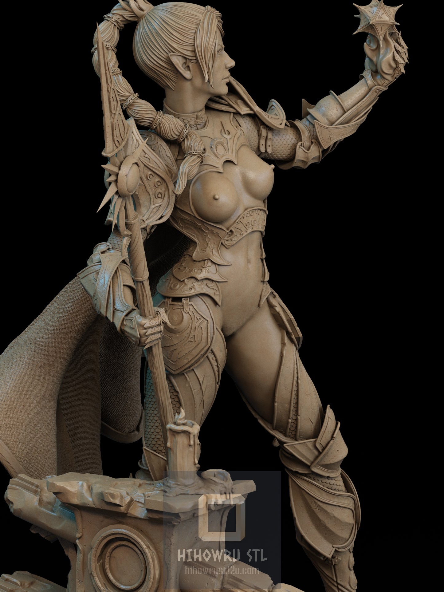 4431 Shadowheart NSFW - Baldurs Gate 3 - STL 3D Print Files