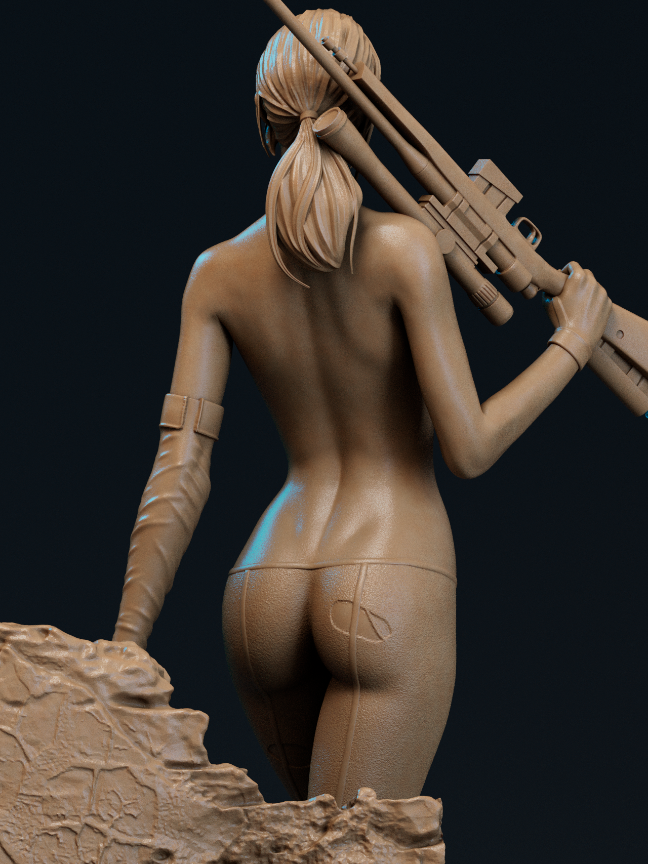 2043 Quiet NSFW - Metal Gear - STL 3D Print Files