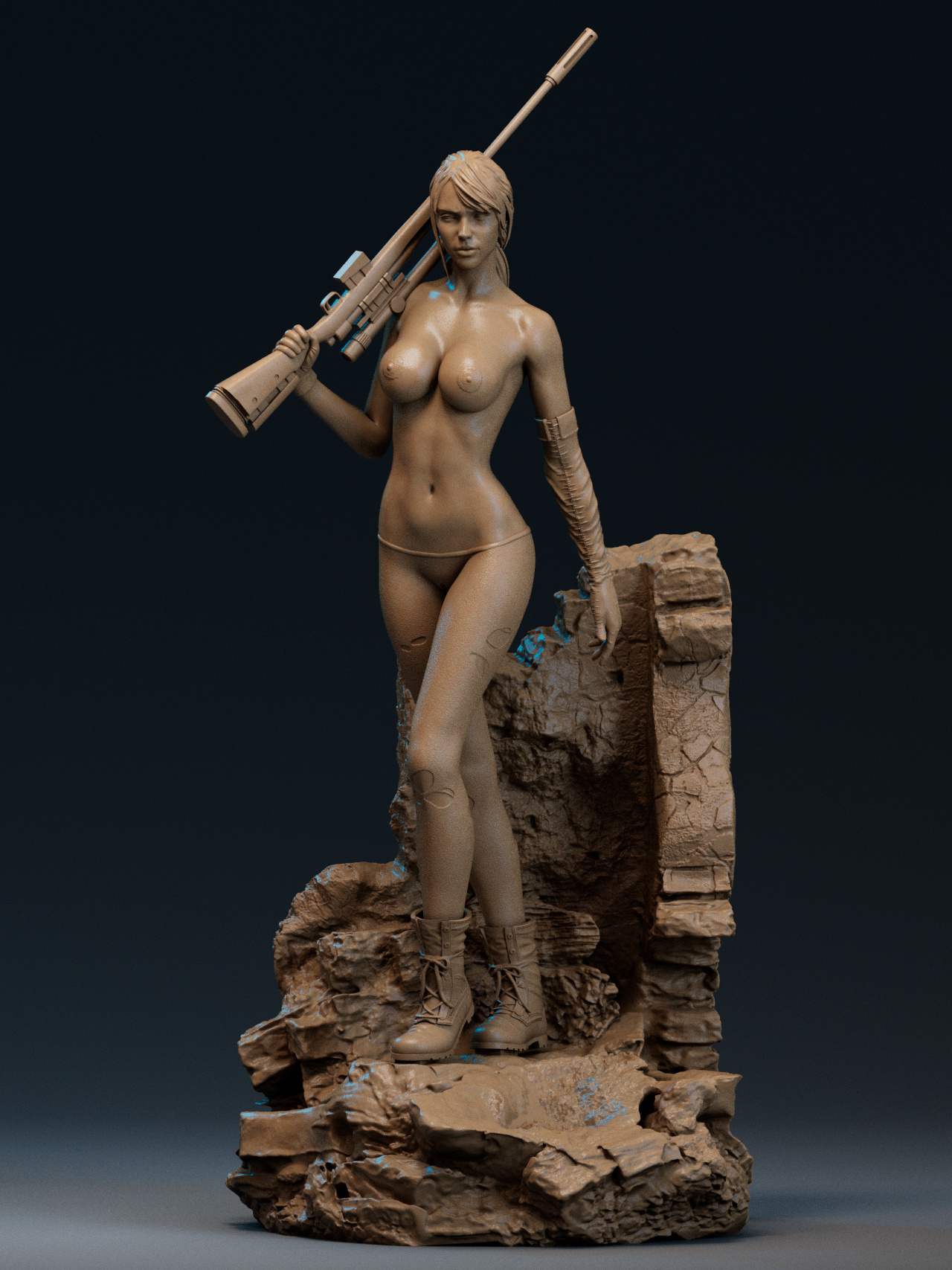 2043 Quiet NSFW - Metal Gear - STL 3D Print Files