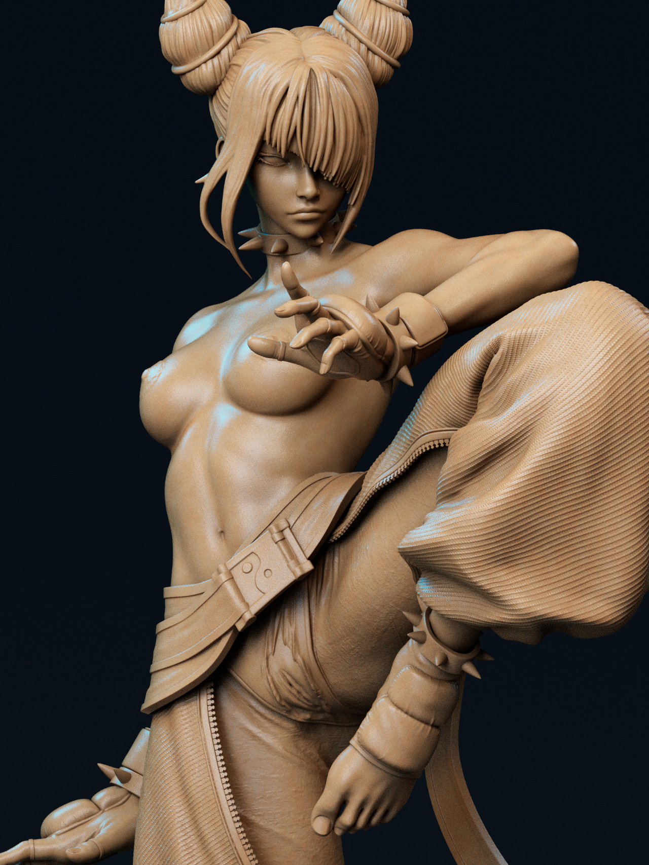 1704 Juri Han NSFW - Street Fighter - STL 3D Print Files