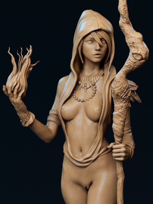 1641 Morrigan NSFW - Dragon Age - STL 3D Print Files 2