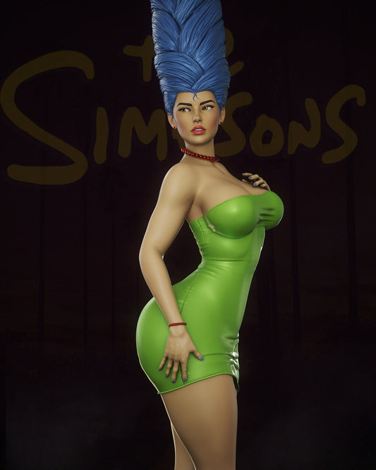 3441 Marge Simpson NSFW - Simpsons - STL 3D Print Files