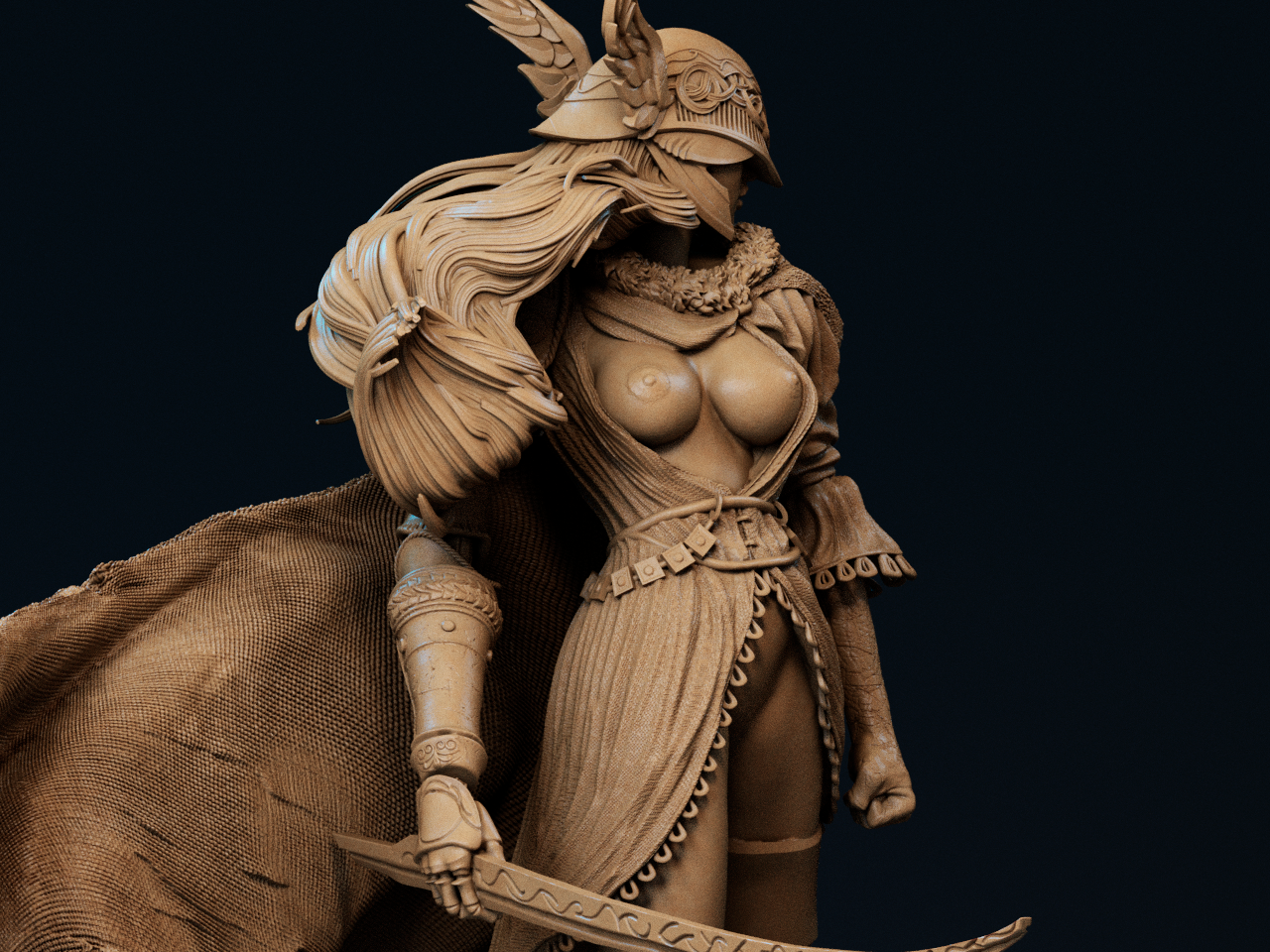 1639 Malenia NSFW - Elden Ring - STL 3D Print Files 2