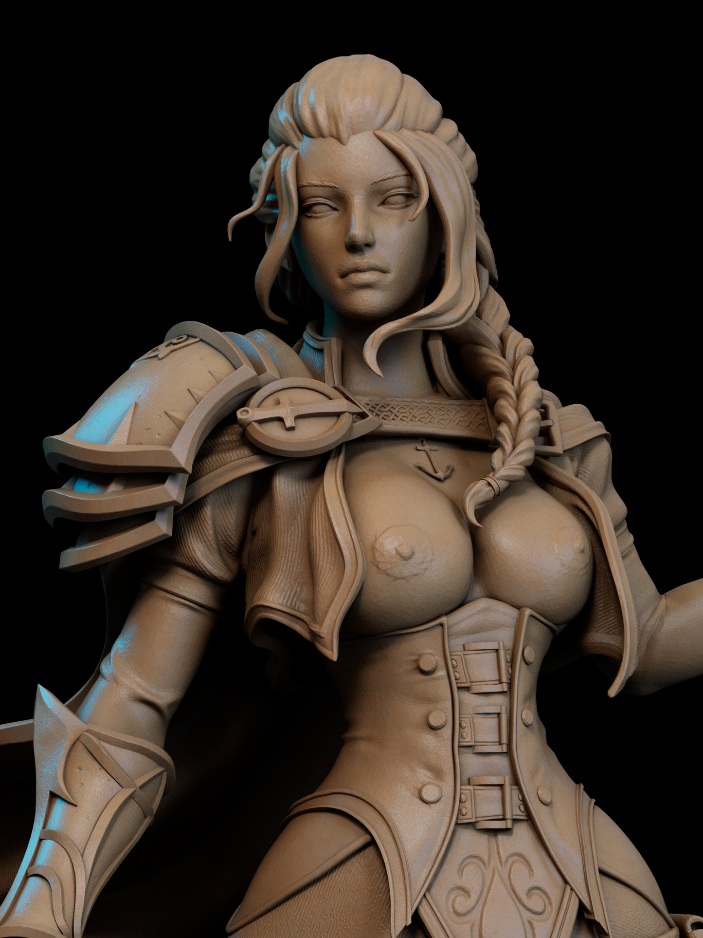 2266 Jaina Proudmoore NSFW - World of Warcraft - STL 3D Print Files