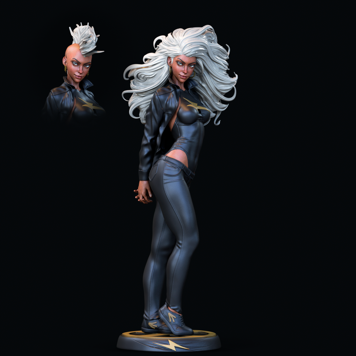 2201 Storm - X-men - STL 3D Print Files