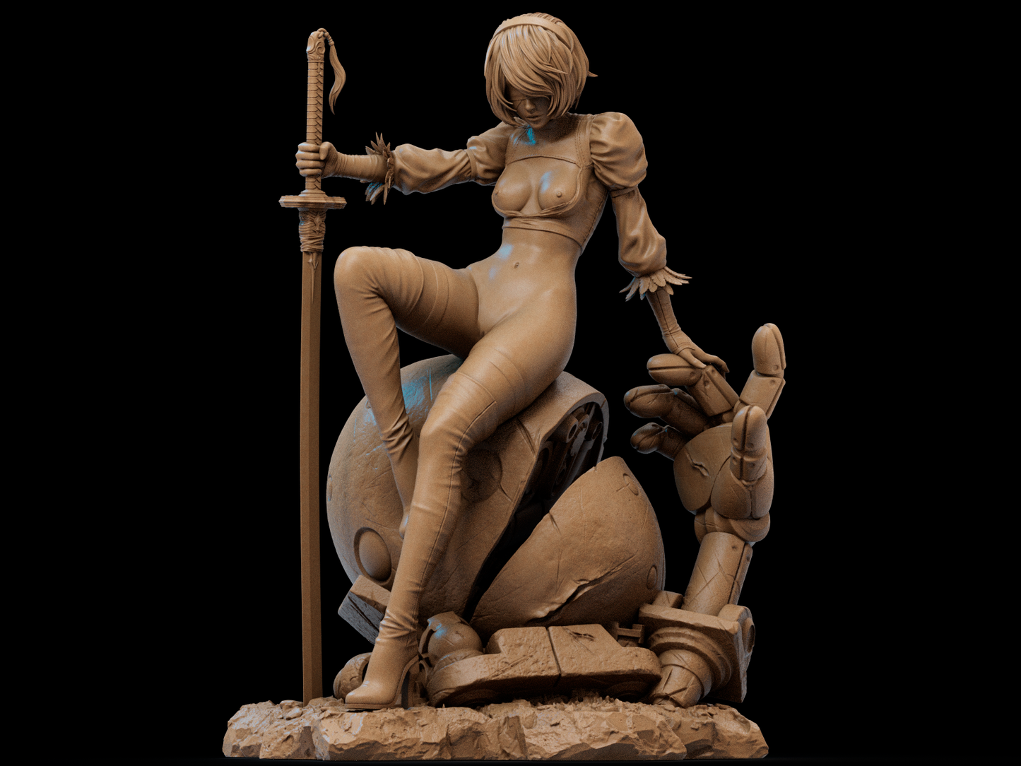 2491 2B NSFW - NIER AUTOMATA - STL 3D Print Files