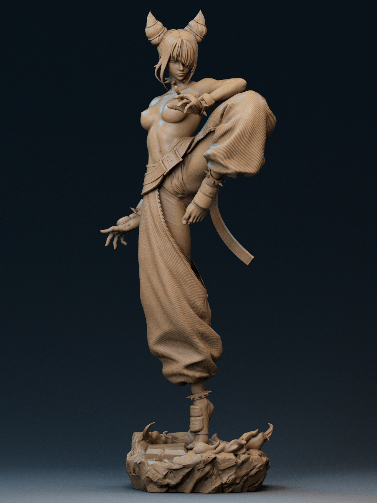 1704 Juri Han NSFW - Street Fighter - STL 3D Print Files