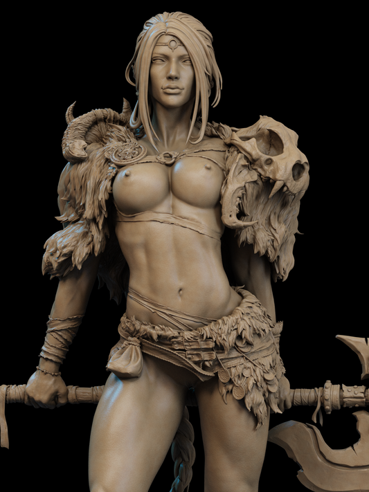 3762 Barbarian Queen NSFW - STL 3D Print Files