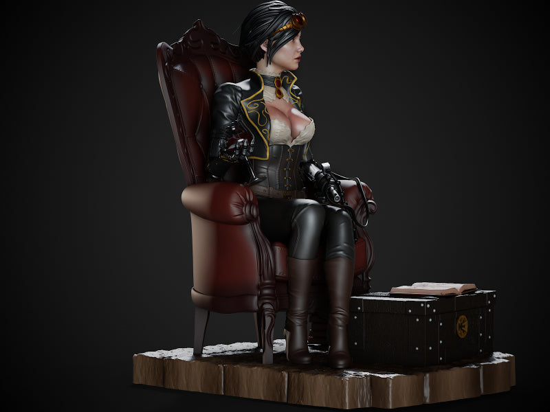 3951 Lady Mechanika - STL 3D Print Files