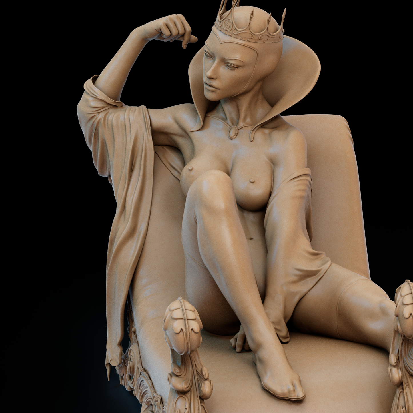 2344 Evil Queen NSFW - Disney - STL 3D Print Files