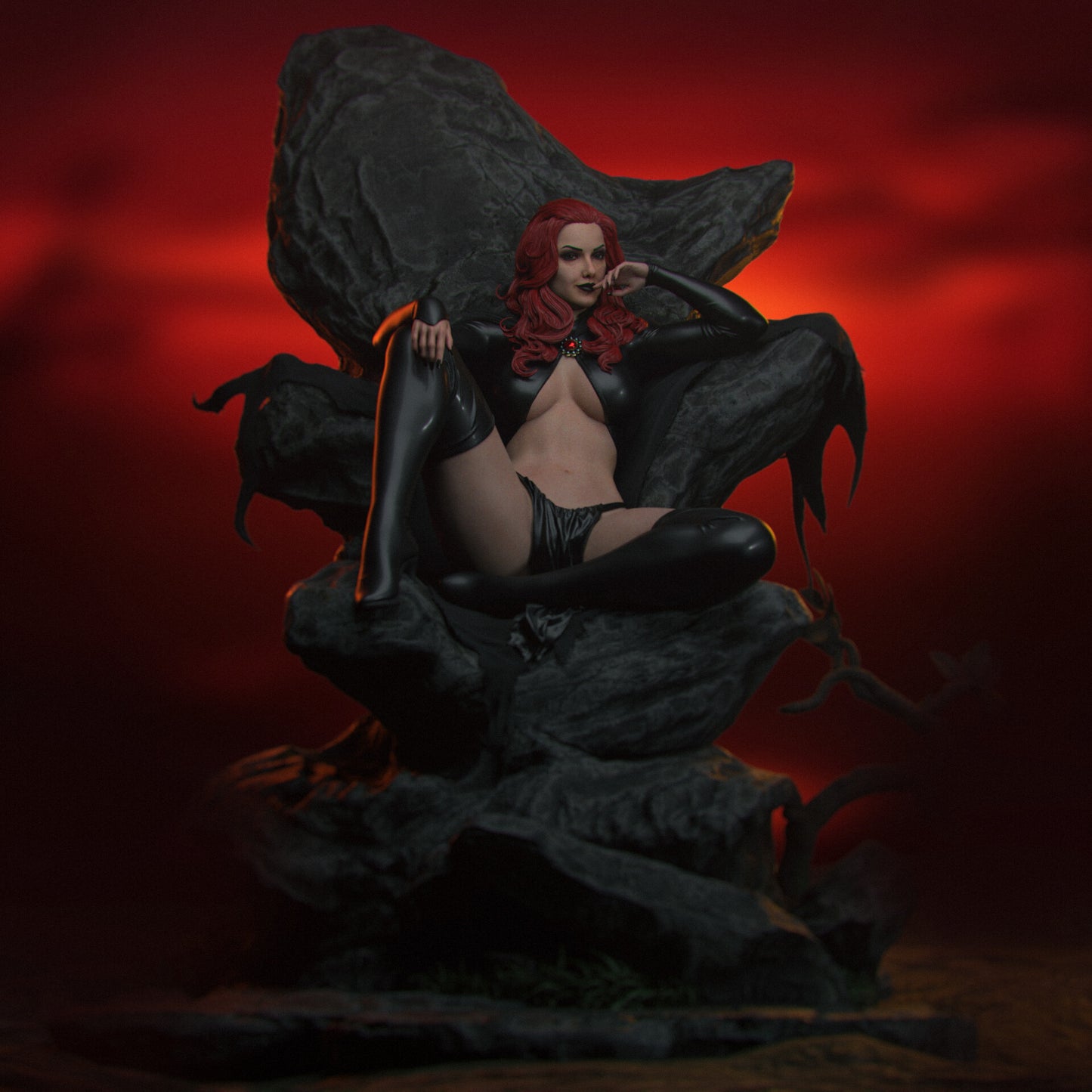 2915 Madelyne Pryor - The Goblin Queen - STL 3D Print Files