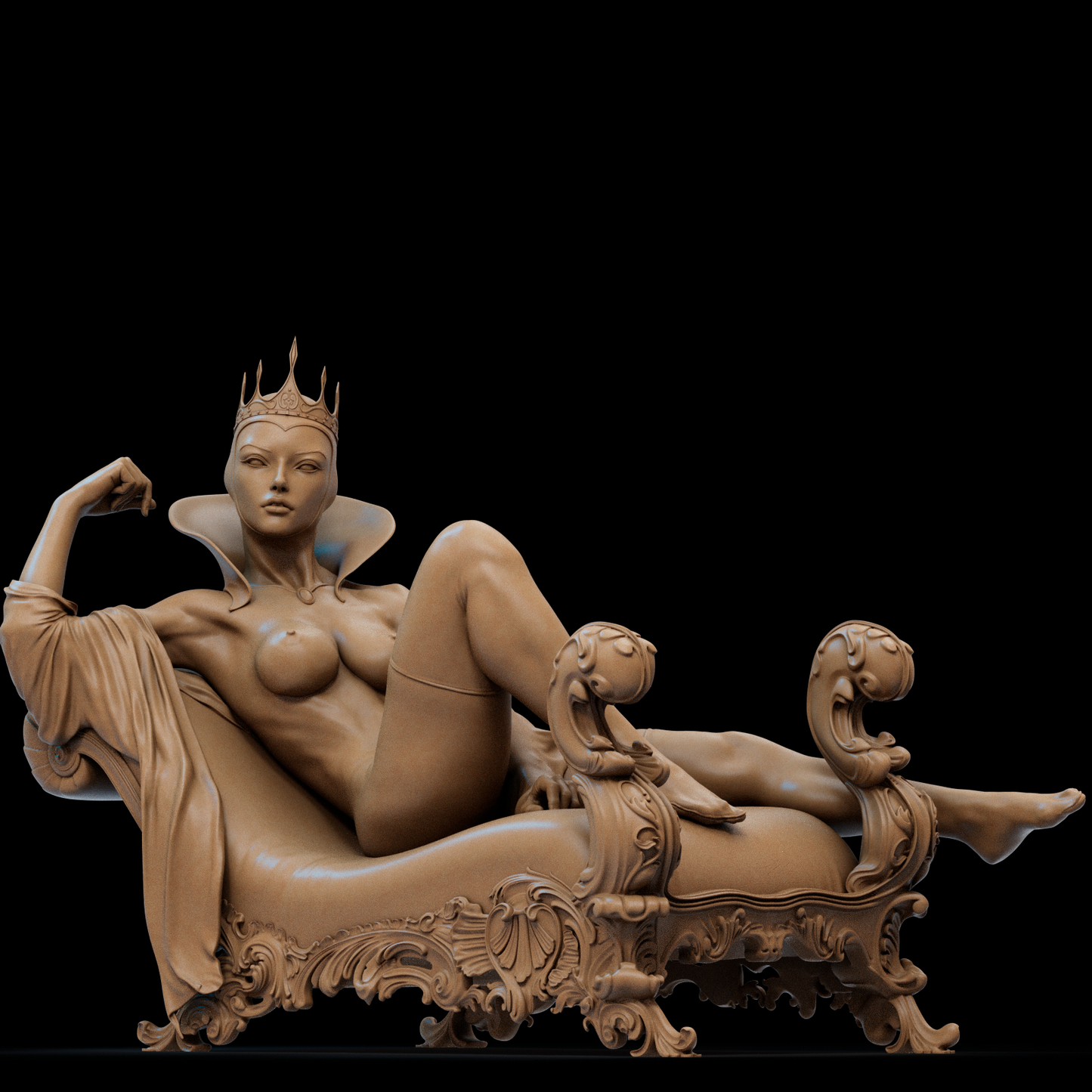 2344 Evil Queen NSFW - Disney - STL 3D Print Files