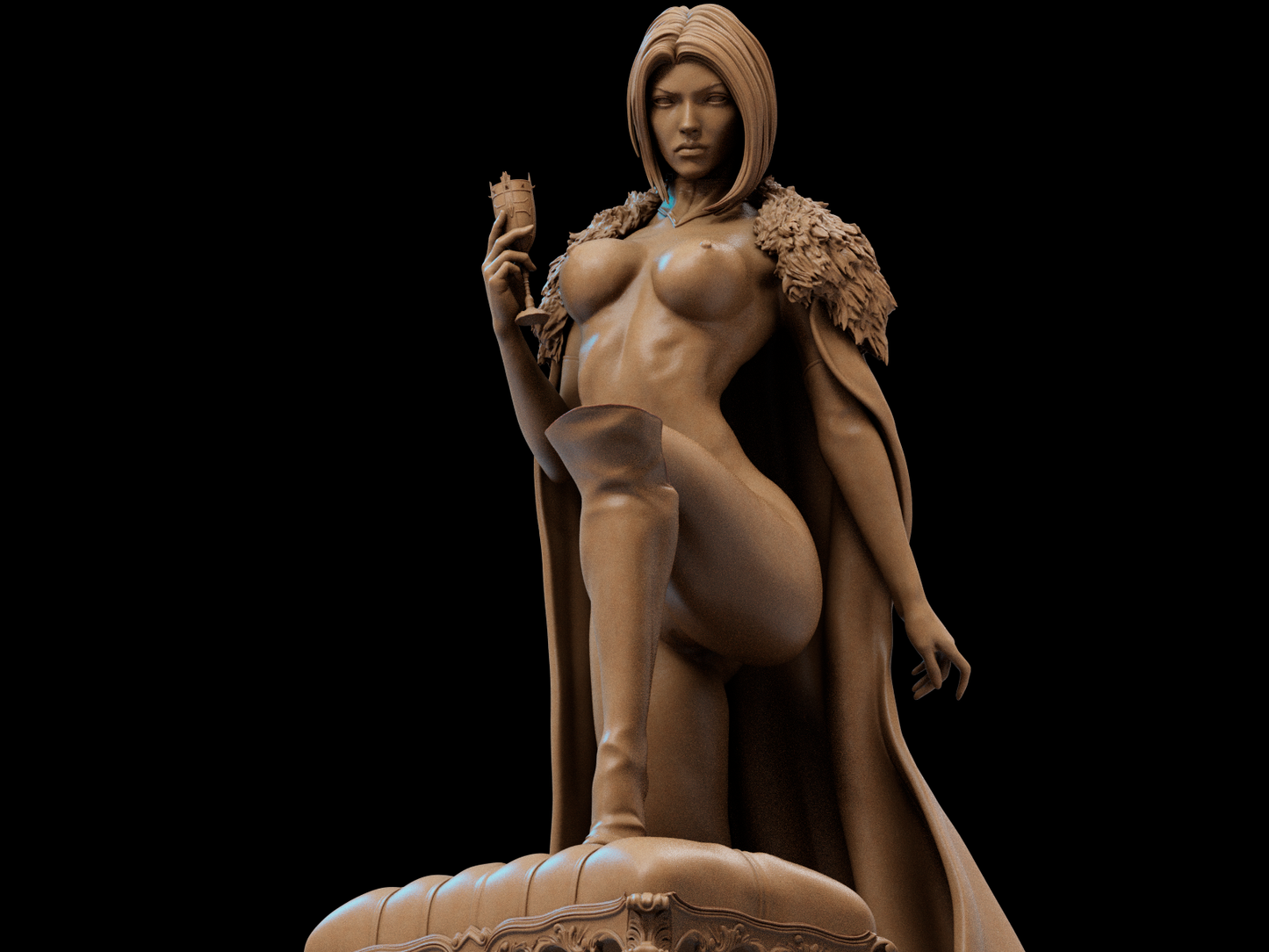 2489 Emma Frost NSFW - X-men - STL - 3d Print Files