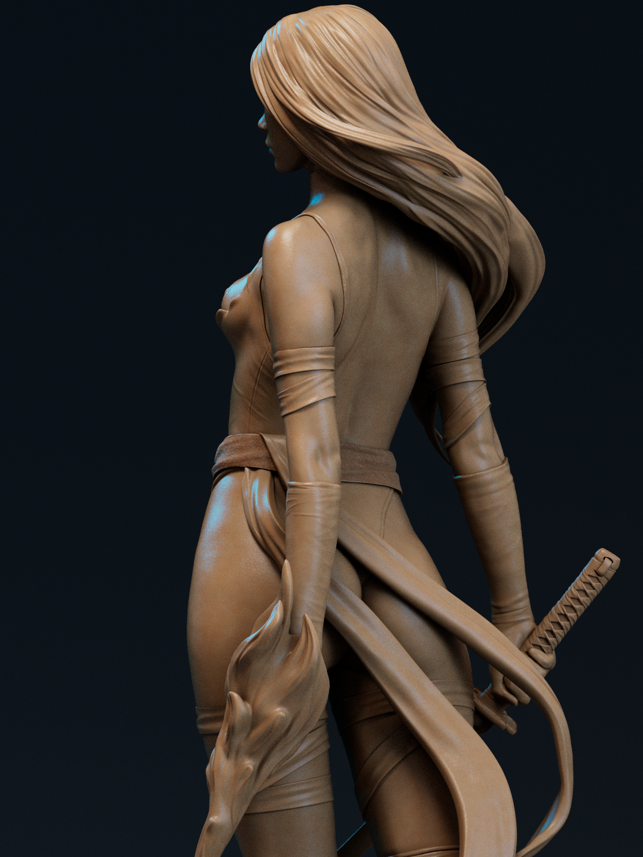 2042 Psylocke NSFW - X-men - STL 3D Print Files