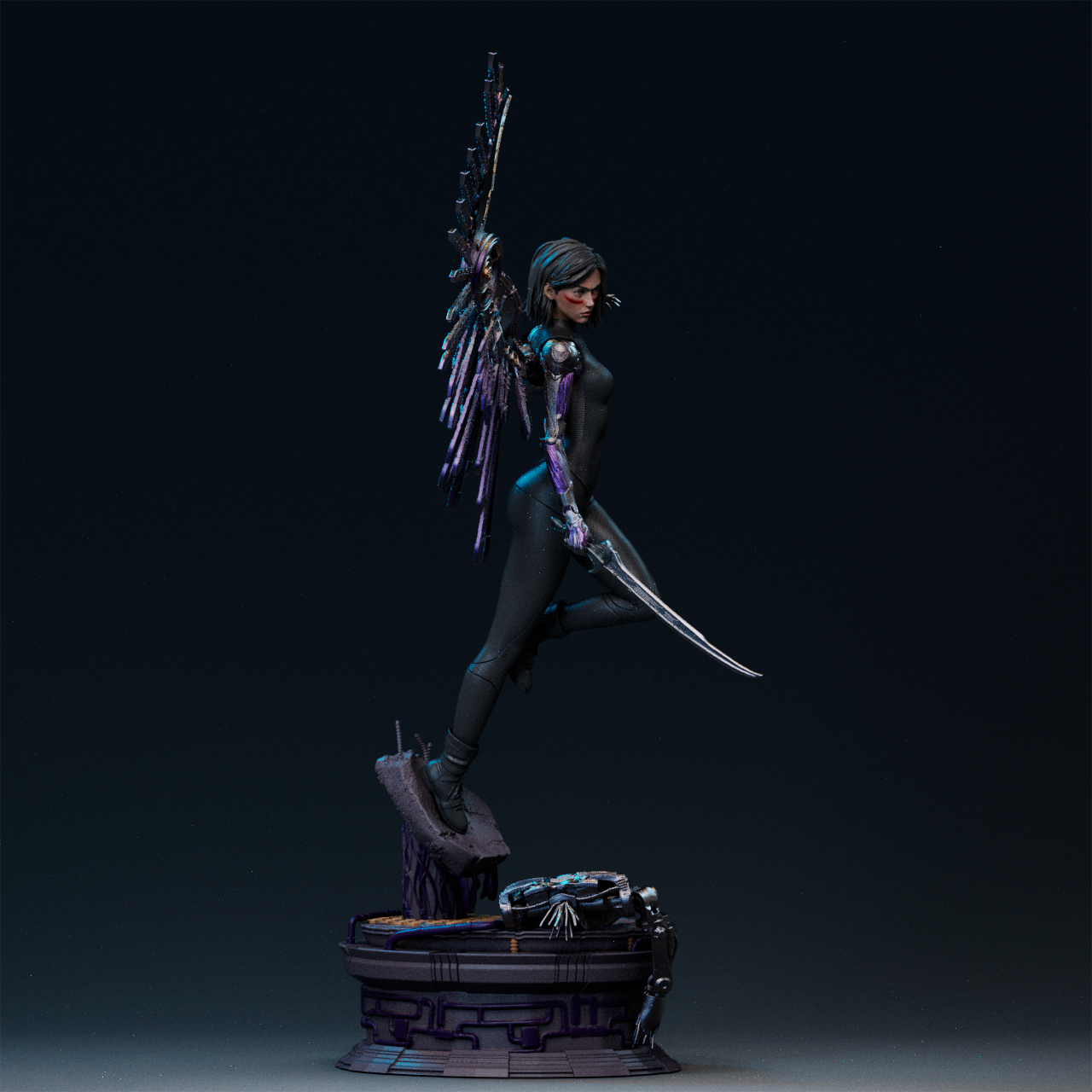 1655 Alita Battle Angel - STL 3D Print Files