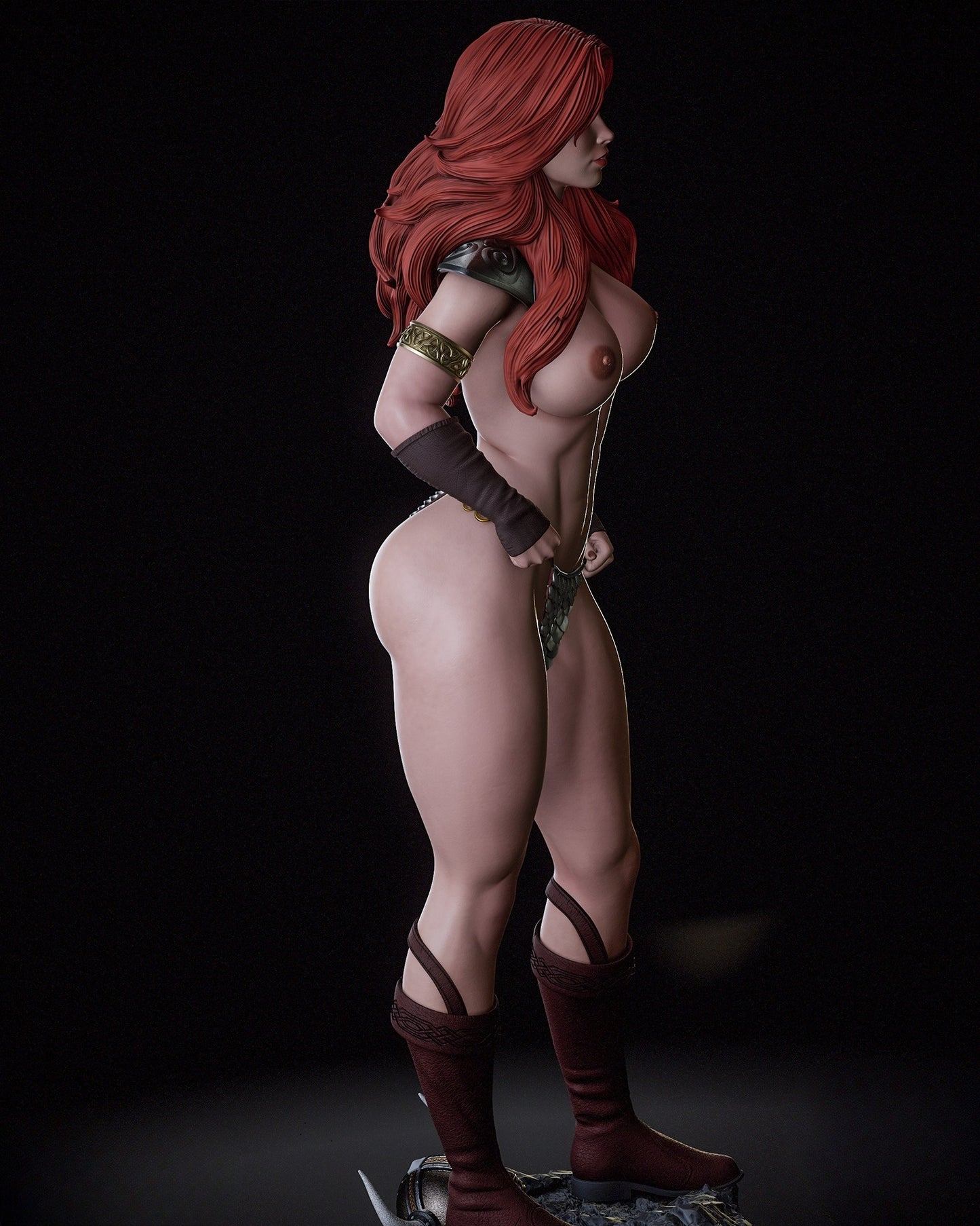 3208 Red Sonja NSFW - Marvel Comics - STL 3D Print Files