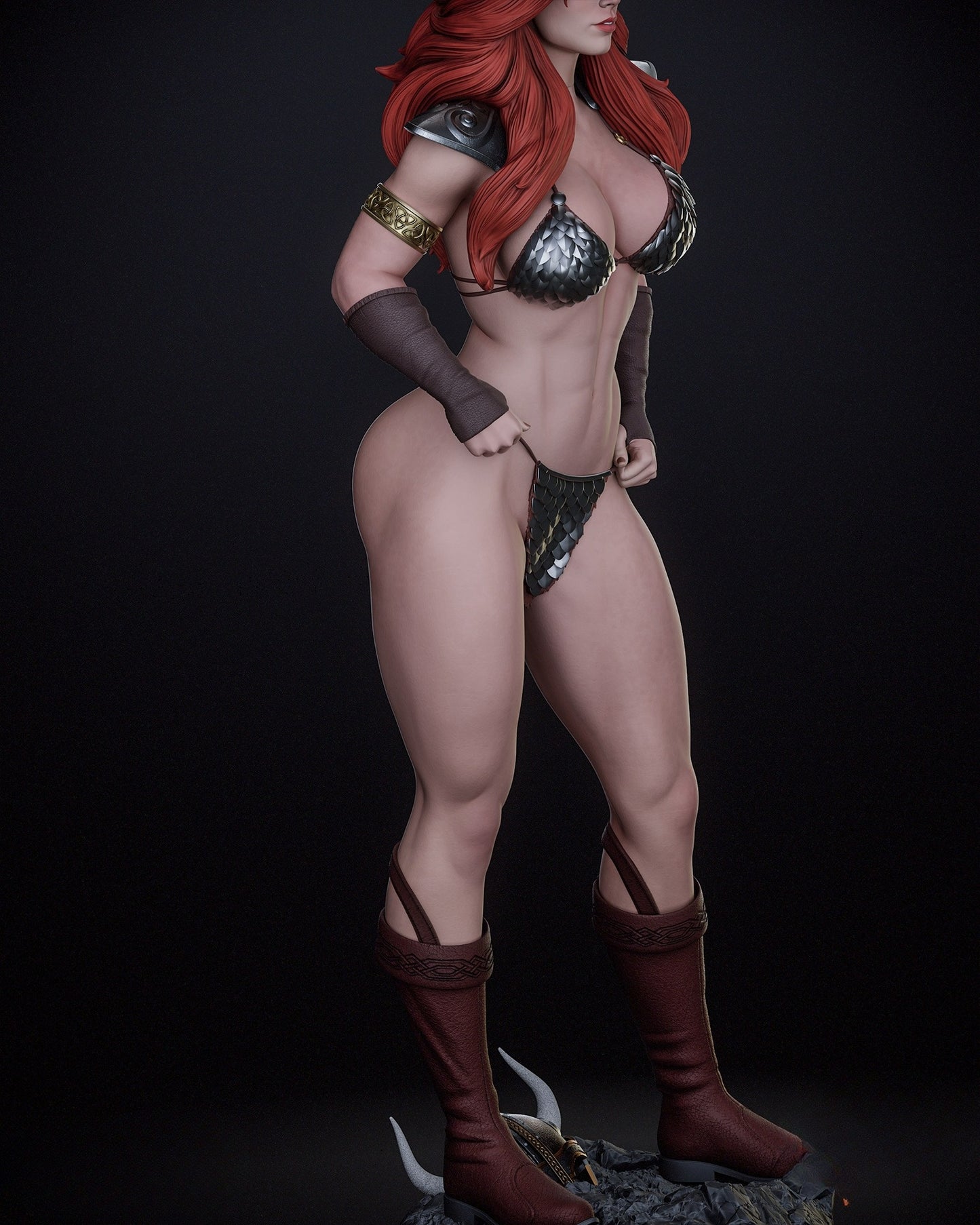 3208 Red Sonja NSFW - Marvel Comics - STL 3D Print Files