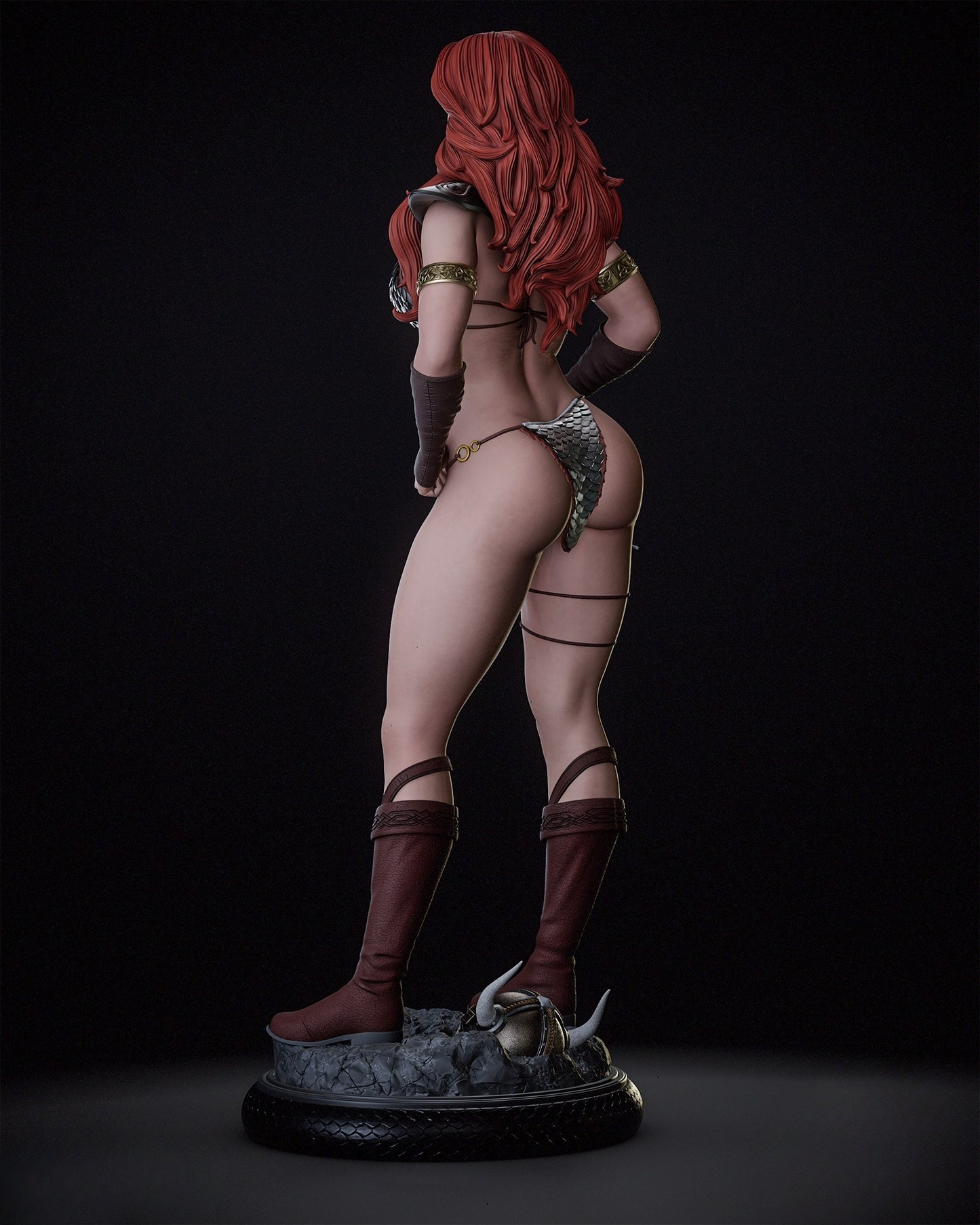 3208 Red Sonja NSFW - Marvel Comics - STL 3D Print Files