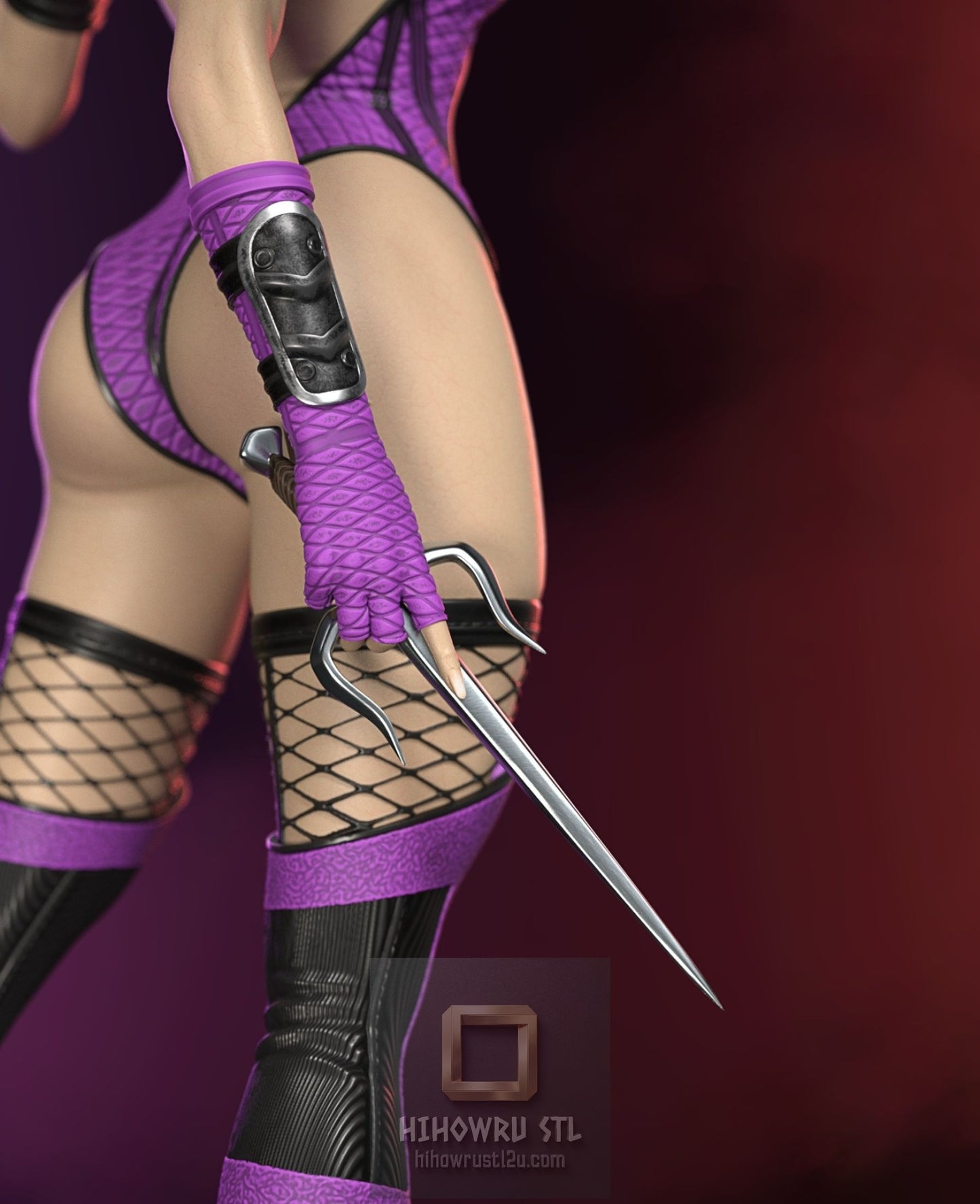 4941 Mileena NSFW - Motal Kombat - STL 3D Print Files