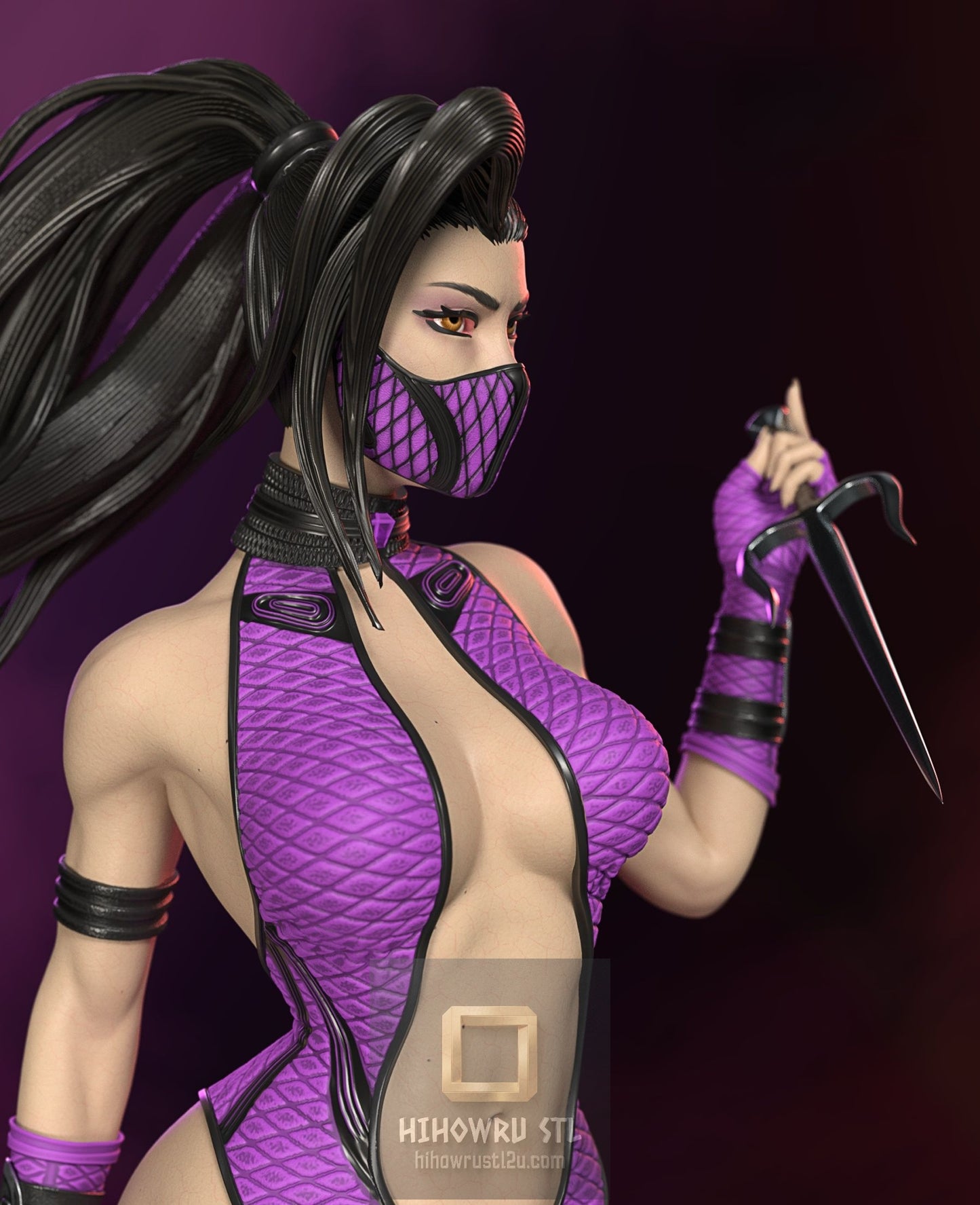4941 Mileena NSFW - Motal Kombat - STL 3D Print Files