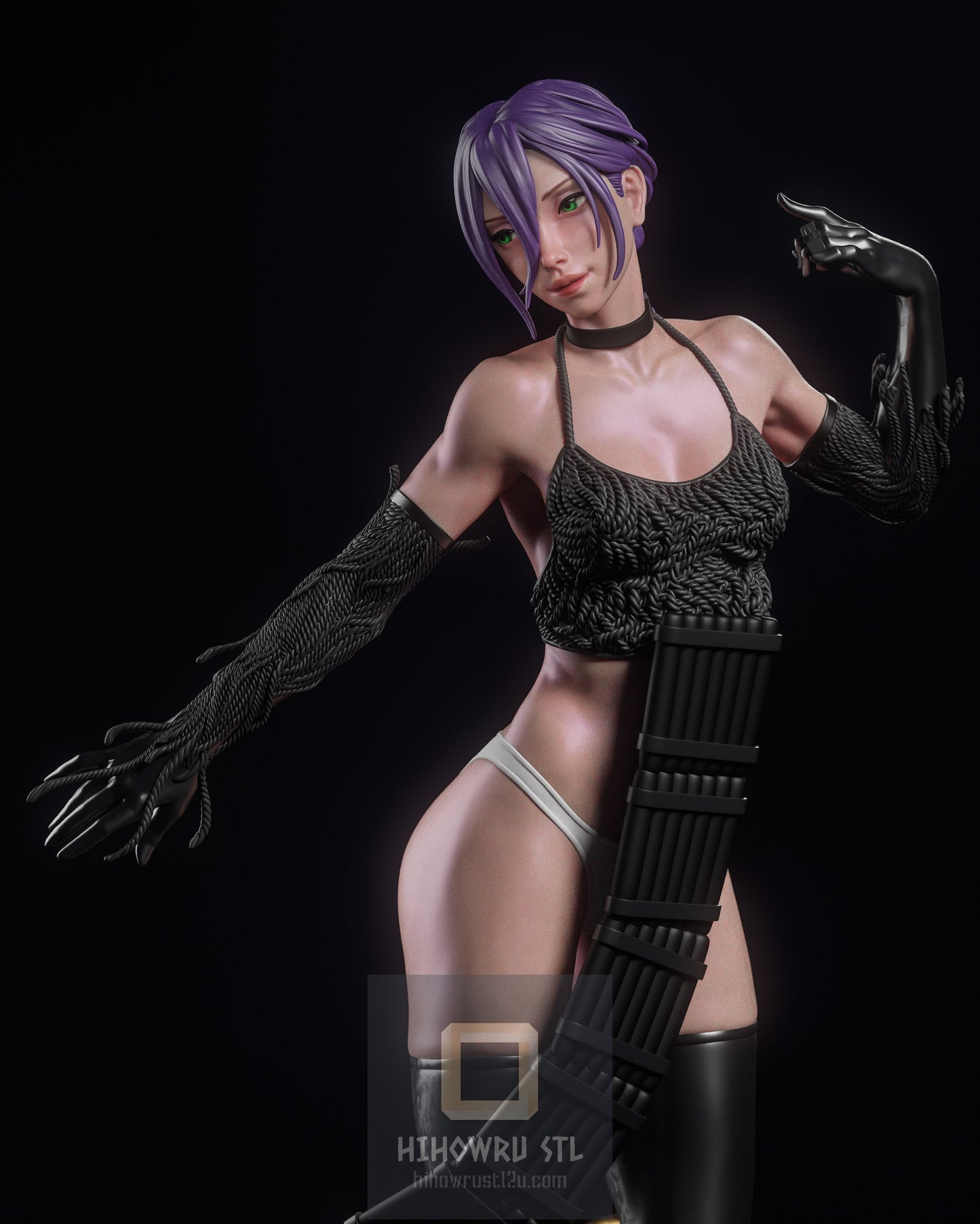4445 Reze NSFW - Chainsaw Man - STL 3D Print Files
