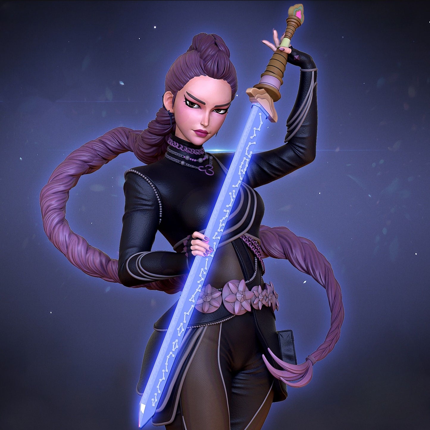 4257 Rumi - Kpop Demon Hunters - STL 3D Print Files