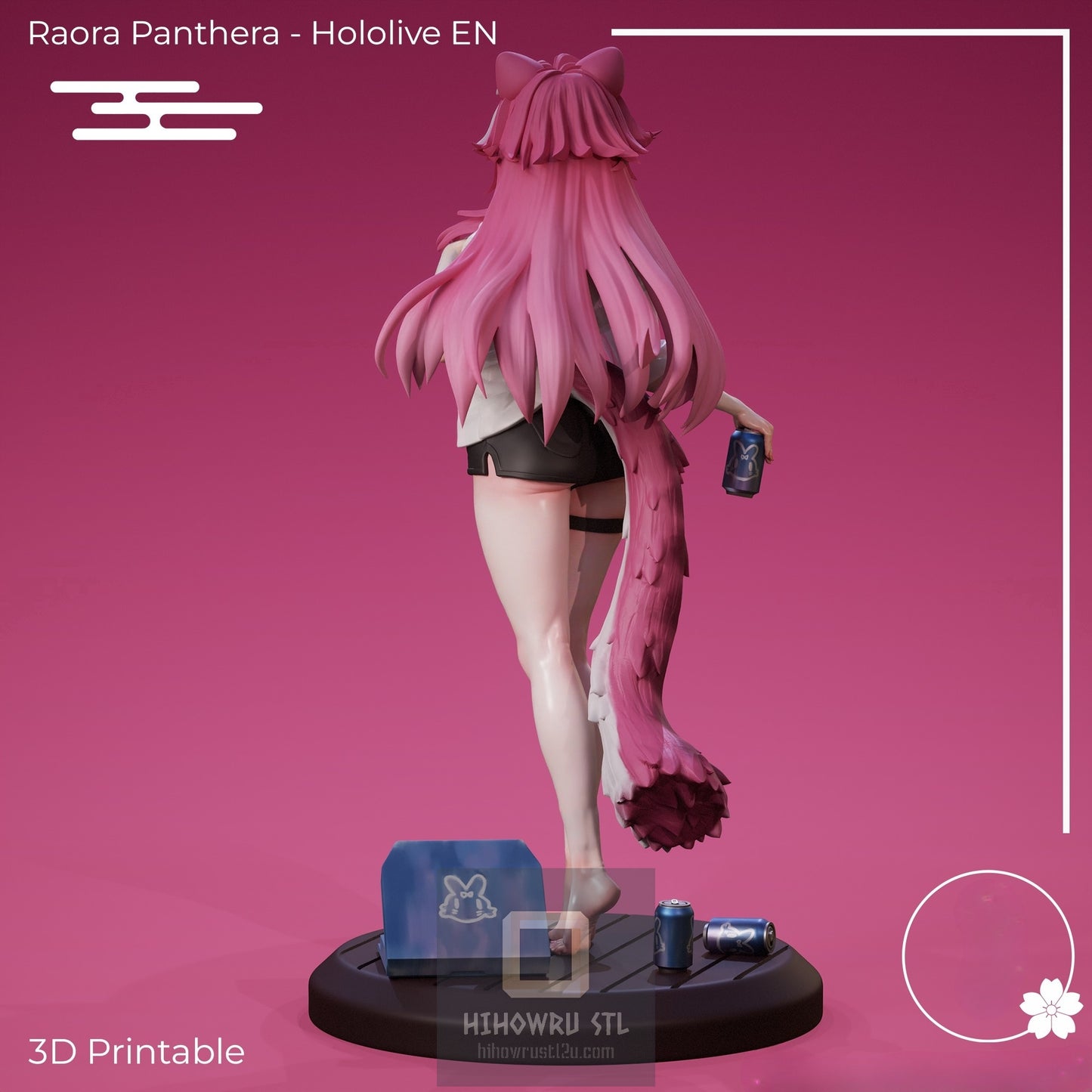 4398 Raora Panthera NSFW - Virtual YouTuber - STL 3D Print Files