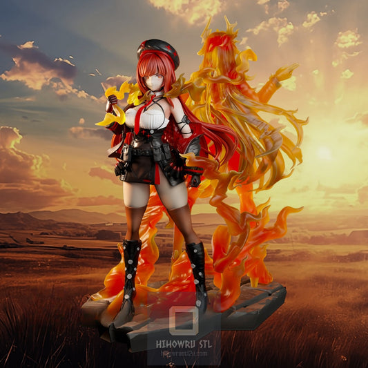 4609 Rapi - Nikke Goddess of Victory - STL 3D Print Files