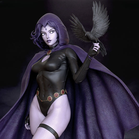 4273 Raven NSFW - DC Comics - STL 3D Print Files