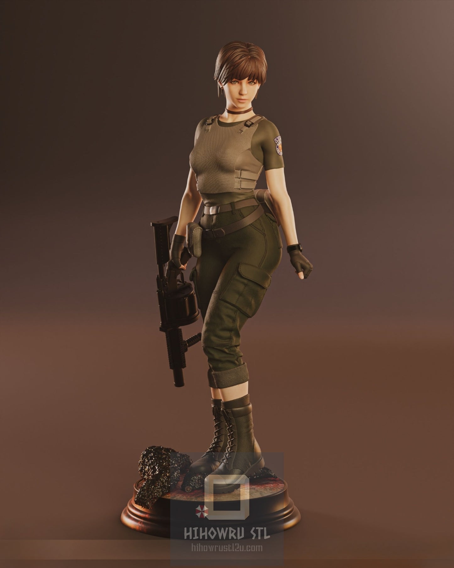 4446 Rebecca Chambers - Resident Evil - STL 3D Print Files