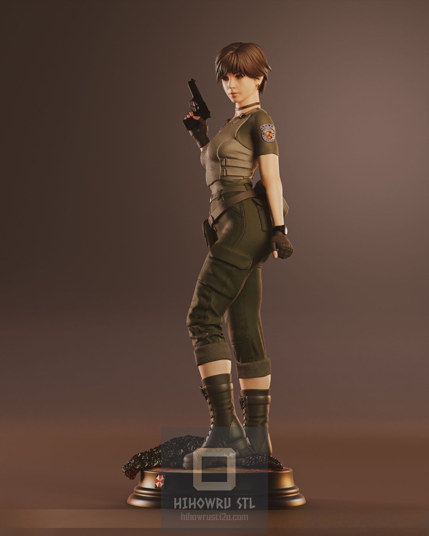 4446 Rebecca Chambers - Resident Evil - STL 3D Print Files