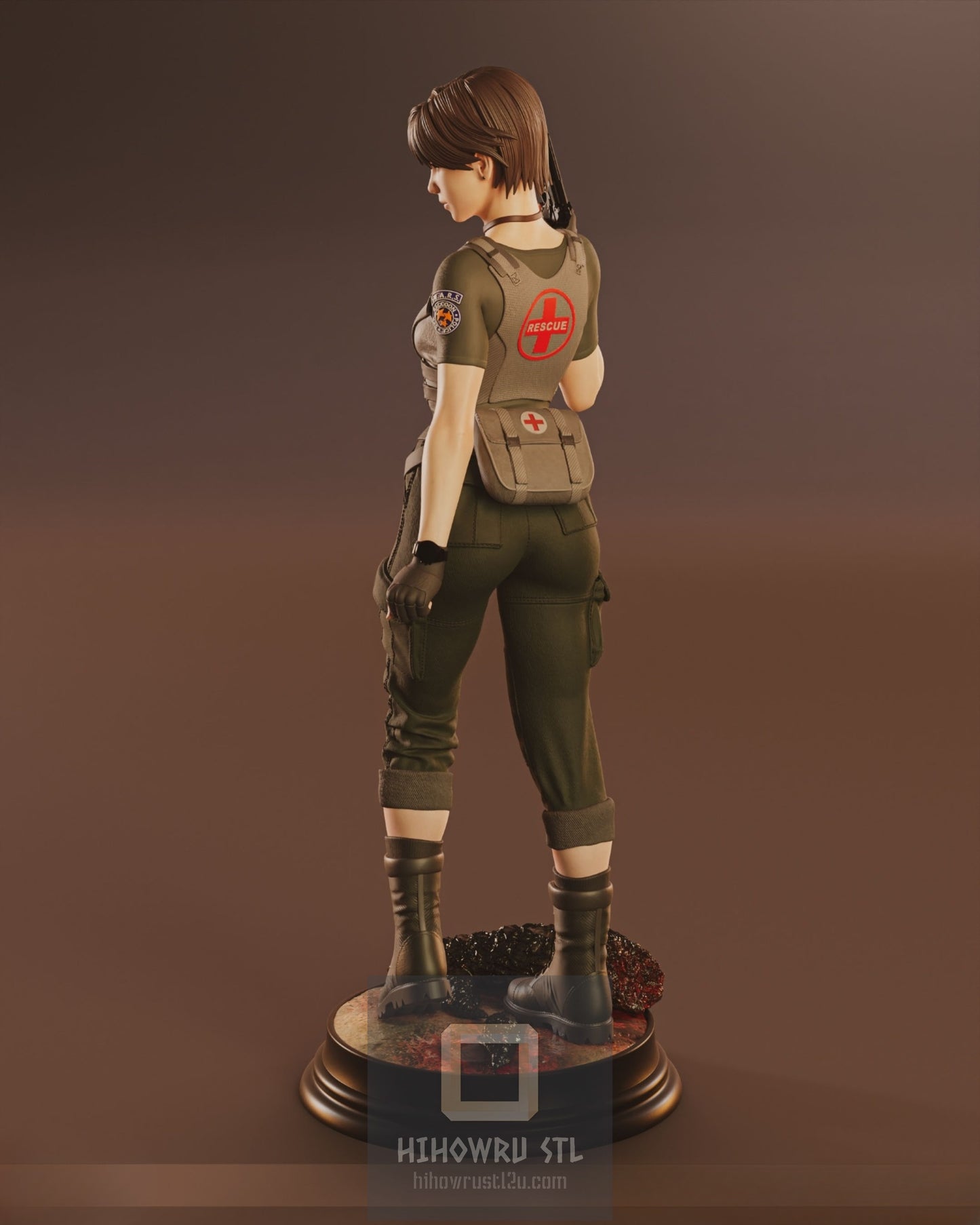 4446 Rebecca Chambers - Resident Evil - STL 3D Print Files